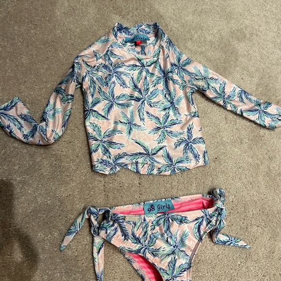 3 matching bathing suits: mom, boy and a girl - Picture 7 of 10